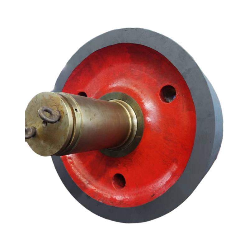 ZG42CrMo OEM Alloy Large Diameter Supporting Roller for Cement Mill